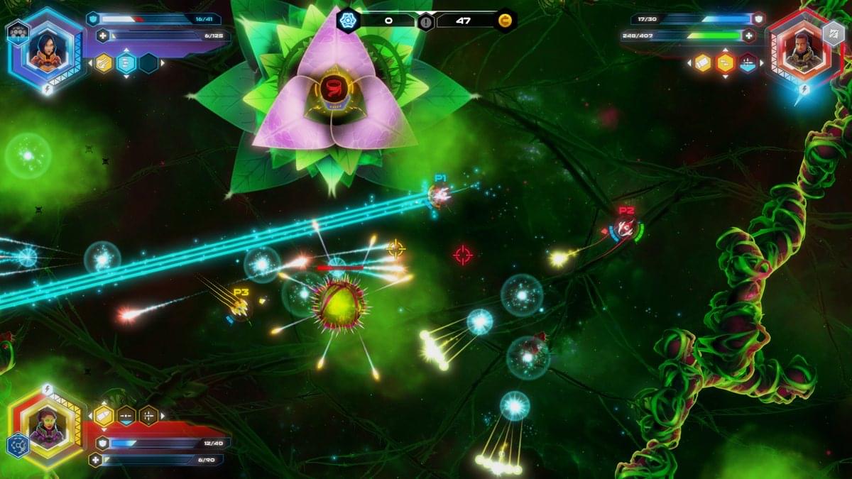 Last Encounter gameplay in a green biome